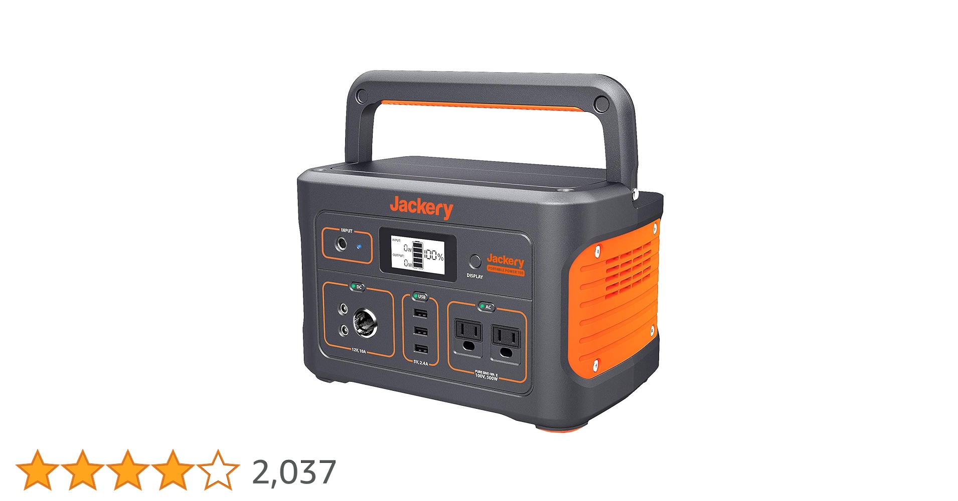 Amazon.co.jp: Jackery ポータブル電源 700 大容量192000mAh/700Wh